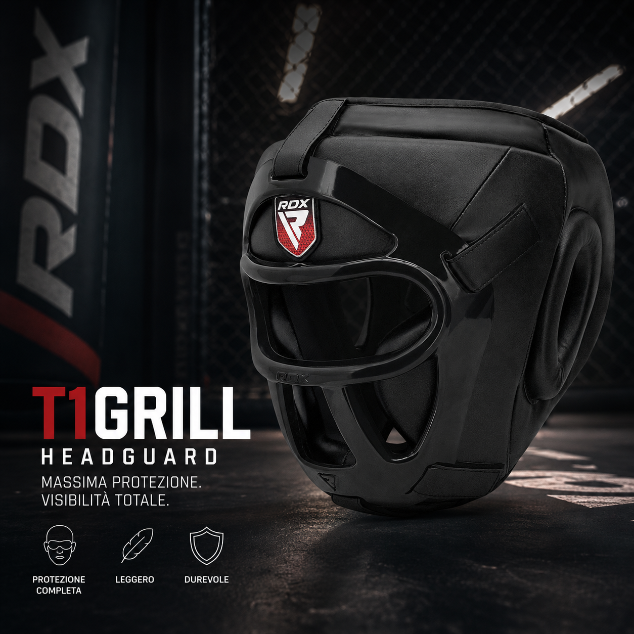 Caschetto boxe grill