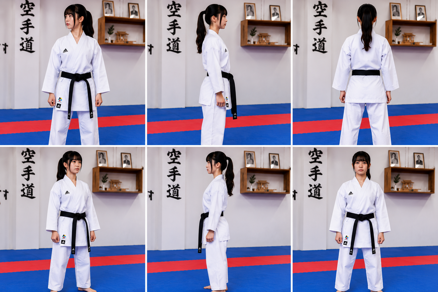 KARATEGI ADIDAS KUMITE K220 CLUB WKF - immagine 5