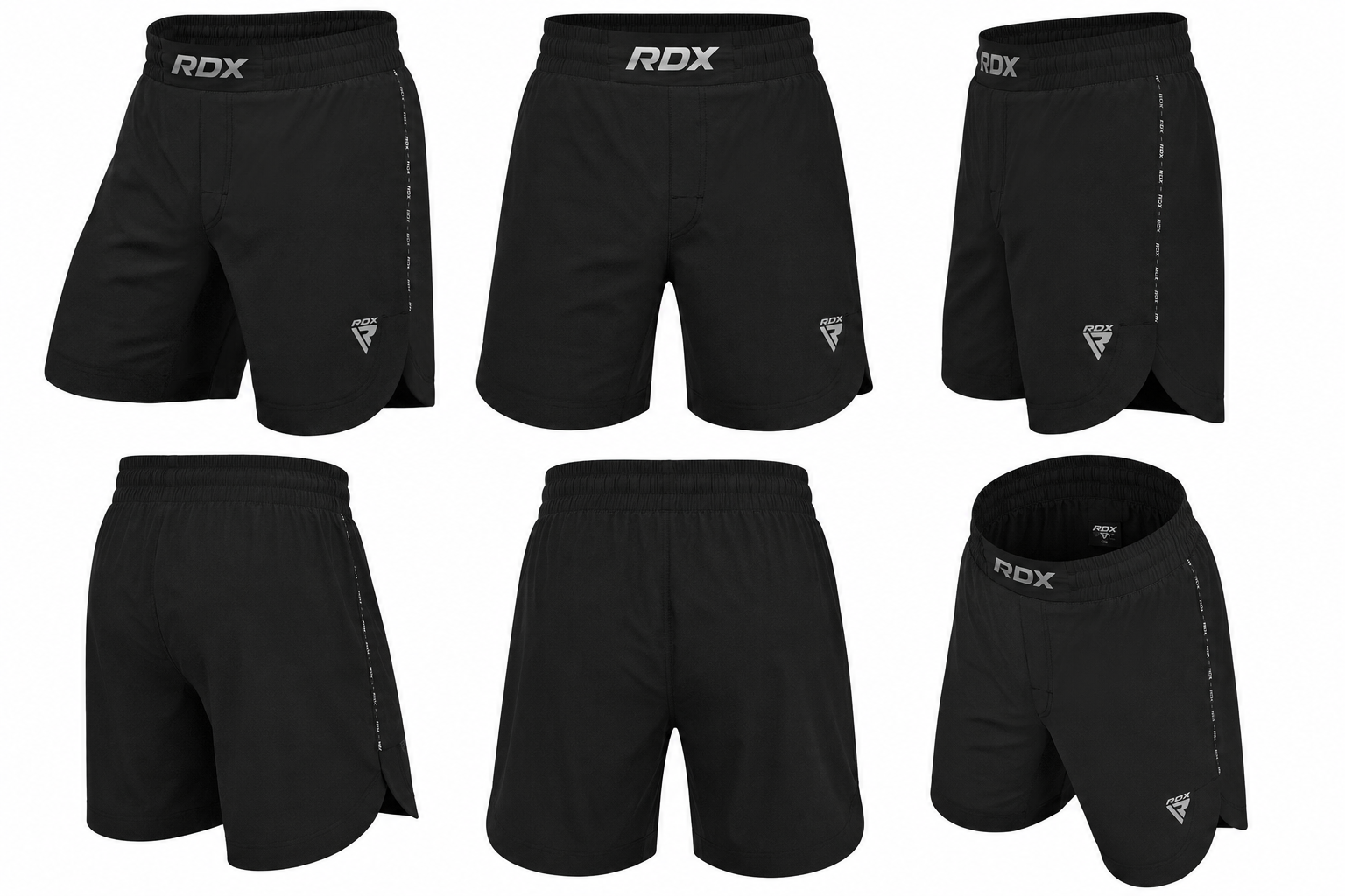 Pantaloncini MMA Shorts T15 Black - immagine 6