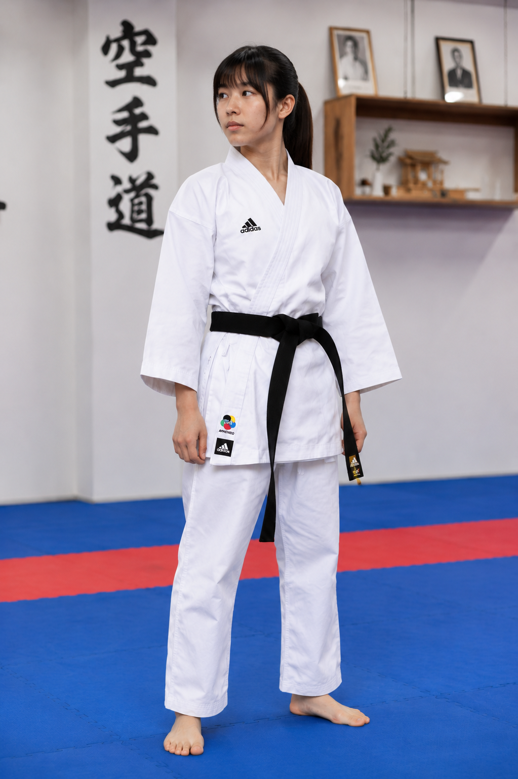 KARATEGI ADIDAS KUMITE K220 CLUB WKF - immagine 4