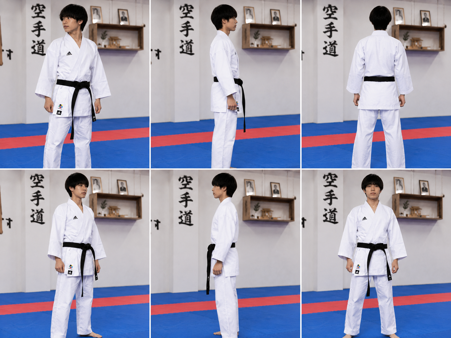 KARATEGI ADIDAS KUMITE K220 CLUB WKF - immagine 6